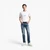 J75 Slim-Fit Stone-Washed Stretch Denim Jeans
