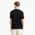 Regular Fit Cotton Crewneck T-Shirt With Monochromatic Rubber Print