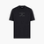 Regular Fit Cotton Crewneck T-Shirt With Monochromatic Rubber Print