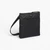 All-Over Logo Flat Leather Shoulder Bag