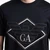Asv T-Shirt With Oversized Embroidered Eagle Logo