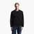 Bomber-Style Zip-Up Sweatshirt With Eagle Logo Patch