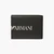 Leather Bifold Wallet With Contrasting Logo