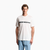 REGULAR FIT T-SHIRT WITH OVERSIZED EMBOSSED LOGO