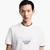 Slim Fit T-Shirt With Gradient Embroidered Eagle Logo