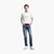 Slim Fit T-Shirt With Gradient Embroidered Eagle Logo
