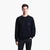 Cotton Sweatshirt With Embroidered Shield Logo