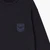 Cotton Sweatshirt With Embroidered Shield Logo
