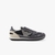 Mesh Sneakers With Eagle Logo Patch And Suede Accents