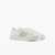 Round Toe Leather Sneakers With Contrast Logo Detail