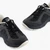 Leather Sneakers With Quilted Inserts