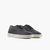 Soft Leather Round Toe Sneaker With Embossed Design