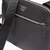 Flat Leather Shoulder Bag With Metal Eagle Plate