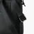 Flat Leather Shoulder Bag With Stitched Logo Patch