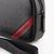 Smooth Regenerated Leather Washbag With Red Logo Band