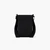 Fabric Crossbody Bag With Stitched Leather Logo Patch