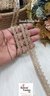 Pearl  Crystal Crochet Lace