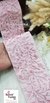 Dainty Flowers Baby Pink Threaded Ribbons