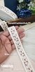 Brown & Light Brown Floral Net Lace