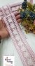 Pink Threaded Kaleidoscope laces