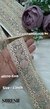 Light Peach TwinCut Floral Net Embroidered Lace