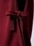 Women Red Loose Fit Solid Sweater