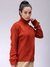 Women Relaxed Fit Drop Shoulder High Neck Argyle Sweater