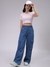 Women Pink Fitted Solid Crop Top