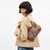 Hamptons Hobo Bag In Crystal Signature Jacquard