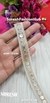 Pearl Glint 9mm Sequin Zari Lace