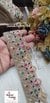 Sabyasachi-Inspired Floral Cutwork Embroidery Lace - No 1