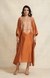 Dark Rust Long Kaftan