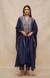 Indigo Long Kaftan