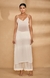 Off White Long Slip