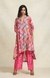 Pink Printed Chanderi Pant