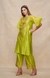 Lime Green Short Kurta