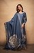 Blue Rose Gota Dupatta