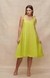 Green Singlet Linen Dress