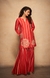 Red Rose Gota Kurti