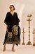 Black Rose Gota Kaftan