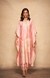Pink Rose Gota Kaftan