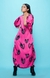 Pink Kaftan Dress