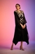 Black Sequins Kaftan