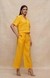 Yellow Linen Pants