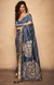 Blue Rose Gota Saree