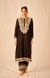 Black A Line Kurta