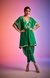Green Sequins Short Kaftan