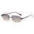 AUGEN Rimless Full-Metal UV400 Sunglasses for Men & Women | Lightweight Eyewear for Driving, Travel & Daily Wear | Scratch-Resistant Lenses (M250-C2)
