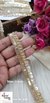 Gold Matt & Pearl Silver Hanging Sequence Lace (Segmented)