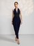 Navy Adriano Long Dress